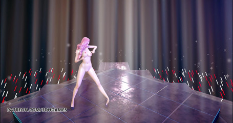 3D-Hentai Games: Wisin и Yandel - следую за лидером Seraphine и сексуальный стриптиз