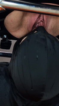 Twice Morning Pissing in Slave's Mouth, High and Low Pressure. Human Toilet, Drinking Piss, Pussy Cleanup