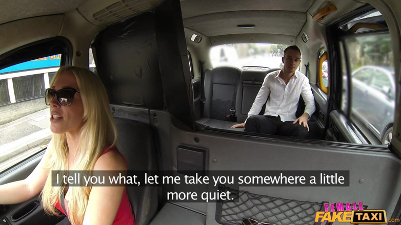 Female Fake Taxi: Female Fake Taxi - Taxi Driver Trades a London Tour for...