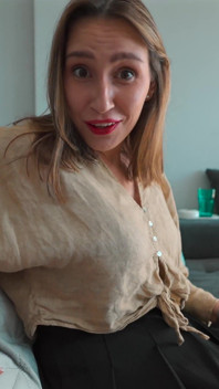 Step Son Went Crazy When Saw Naked Stepmom's Photo and Fucked Her in Shared Bed
