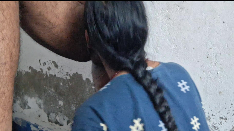Busty Banuu: Indian Couple Blowjob