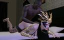 X Hentai: Medusa Queen Fuck BBC Neighbor part 03 - 3D Animation 263