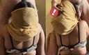 Indian Barbie: 의붓아들에게 승마 기술을 보여주는 큰 엉덩이의 인도 이슬람 이복 여동생이 뒤에서 따먹히다