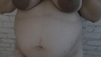 Milky Mari: Pregnant stepmommy showing to you her awesome and sexy body! -...