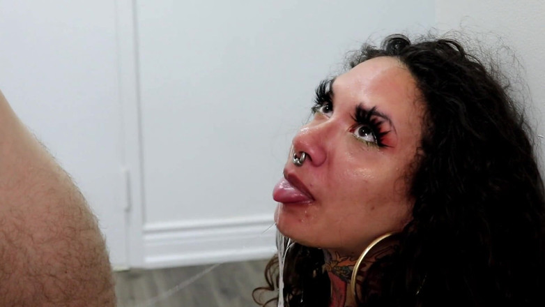 Tiptobase69: Sola Stawr Sloppy Blowjob From a Sexy Latina - Facefuck Deepthroat...
