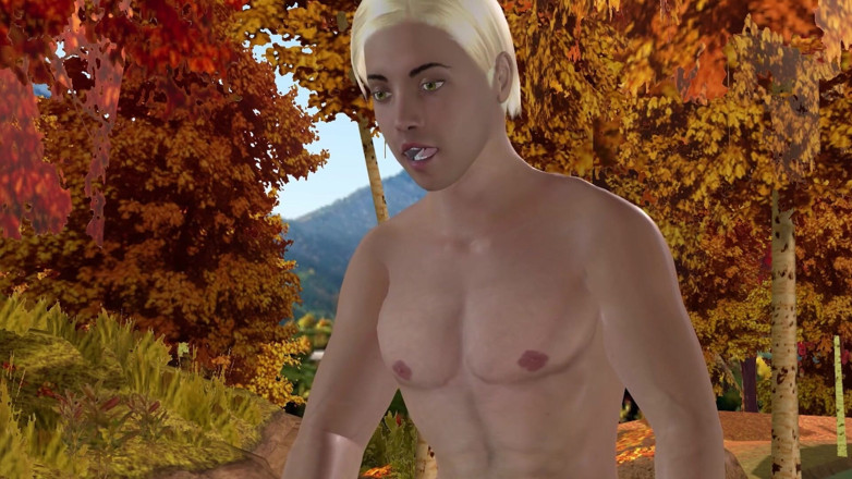 Mr. Gay cartoon movies: Nature palpitante