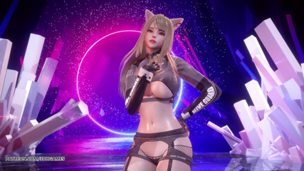 3D-Hentai Games: [MMD] (G)I-DLE - Wilder heißer striptease-tanz Ahri Akali Evelynn Kaisa Liga der...