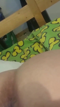 Eine heiße orgasmus-analstimulation