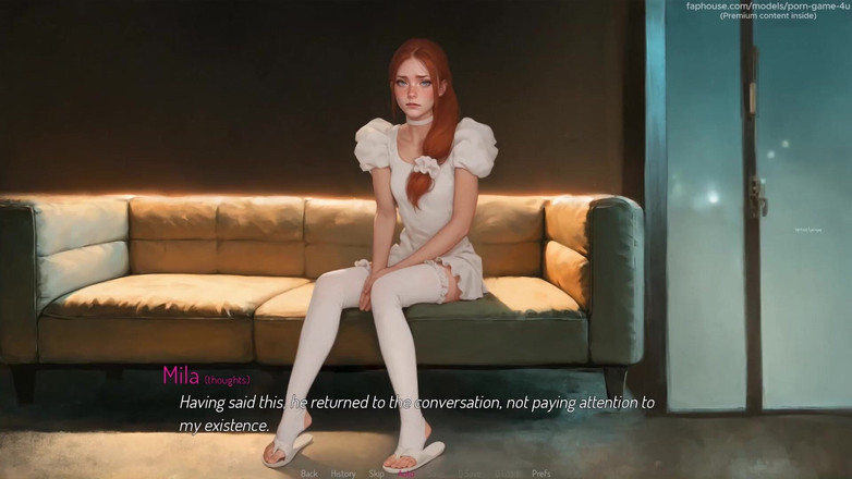 PORNGAME4U: Süßes zimmermädchen mila wird von einem großen schwarzen schwanz (bbc) - mila...