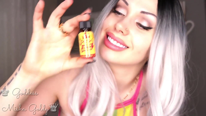 Goddess Misha Goldy: ASMR fascinant! Nu ești altceva decât o pompă adulmecând junky!...