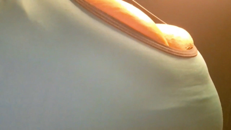 Mary Jhuana: Post-workout BBW Striking a Pose and Showing off