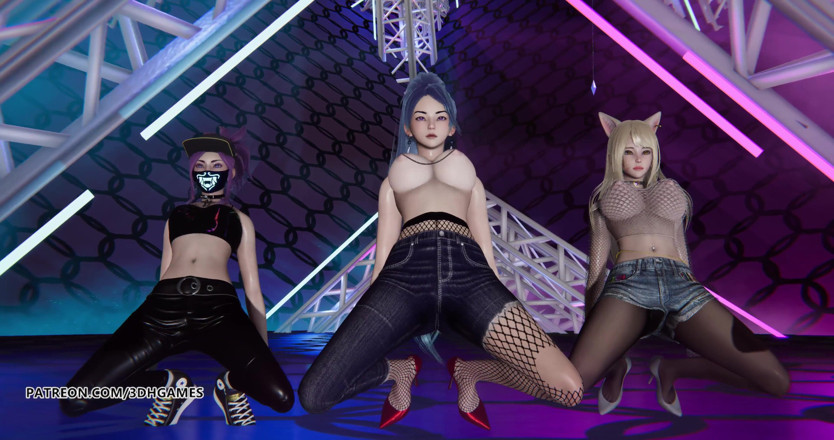 3D-Hentai Games: [ememdi] ITZY - loco ahri akali kaisa evelynn Seraphine kda striptiz 4k 60fps...