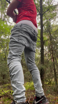 Outside Jerking Gay Crossing