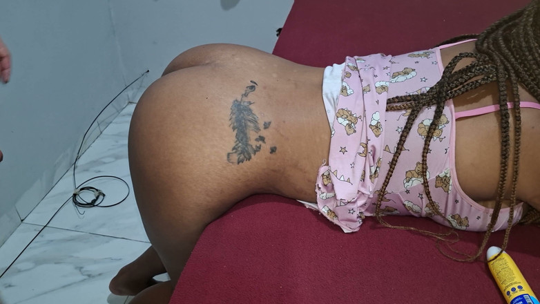 SulFluminenseCouple: Husband Leaving His Naughty Wife's Ass Covered in Cum