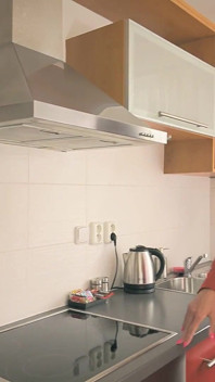 Housewife Joana Intense Blows off the Craftsman