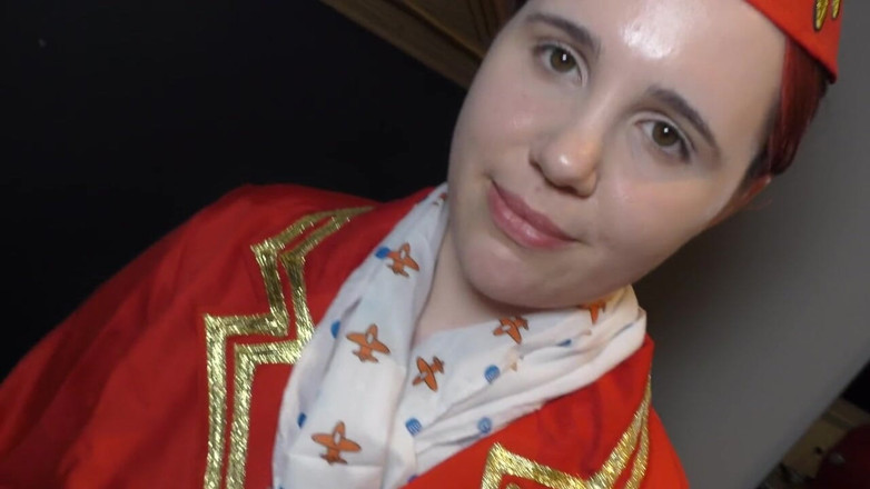 FakeflightAgent: Britische Stewardess maddie