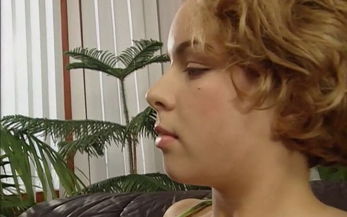 Magmafilm: Blonde Teeny with Curly Hair and Crisp Body