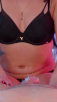 Oiled Handjob & Ruined Orgasm