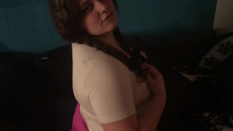 AmateurBBW: Nylon-schlampe will gefickt werden