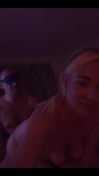 Squatting on Rods Cock