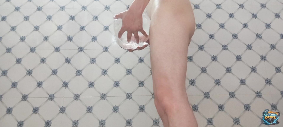 shahindeniz500: Full Bathroom Session with Custom Toy No POV Shayan Deniz