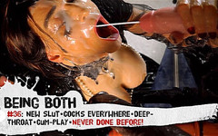 Being Both: # 36 - Nová děvka, Cocks Everywhere, Deepthroat, Cum-play, Cum-koupel - jako jste...