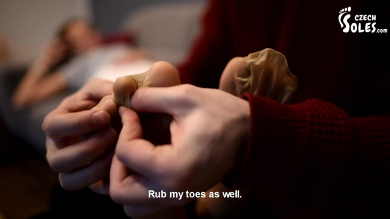 Czech Soles - foot fetish content: 땀에 젖은 나일론 숭배