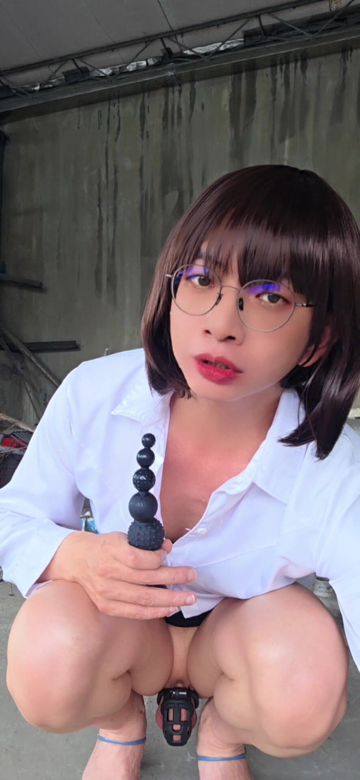 Taiwancdgirl: Trap Tingxuan terno profissional saltos altos para sexo anal ao...