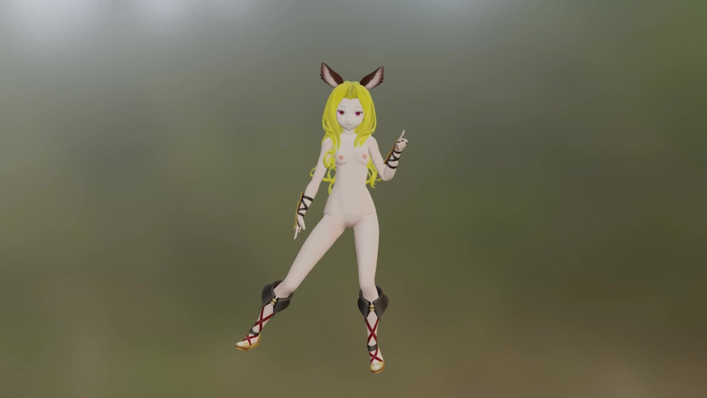 Smixix: S-cathacha Pokedance ผมบลอนด์แก้ไขสีผมบลอนด์ Smixix