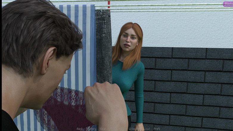 Adultgameplayvideos studio: La moglie del mio fratellastro # 6 Ho annusato le mutandine di...