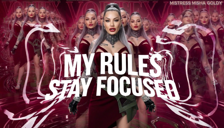 Goddess Misha Goldy: My Goon Cult Initiation: Brain-melt Visual Overload