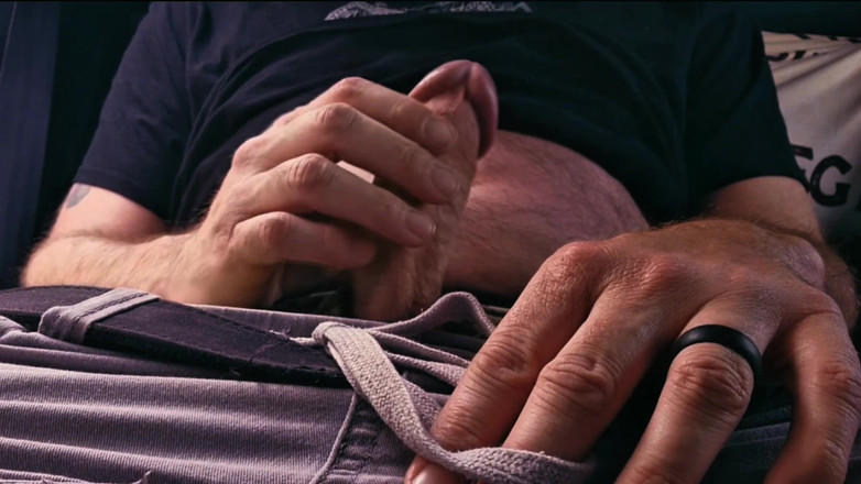 Beard Punk: 양성애자 JOI 나와 정액