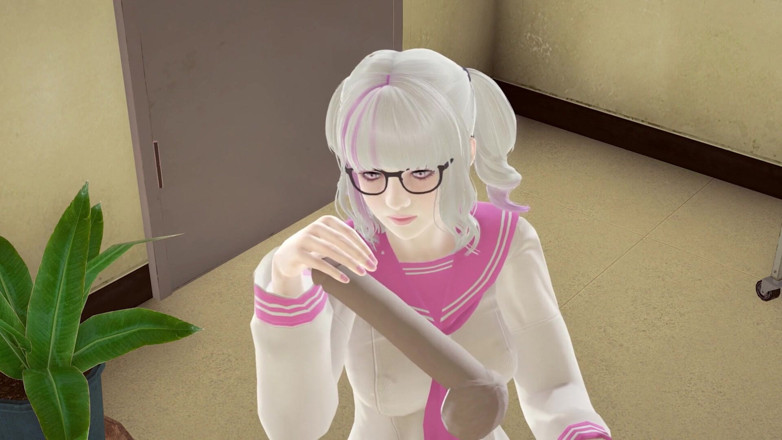 Waifu club 3D: Studentin wichst schwanz von lehrer in der bibliothek