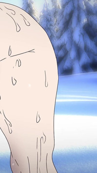Anna dientot di salju! Kartun Hentai Anime Beku