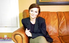 BrandNewAmateur - Beautiful Kylie gets naked and sucks cock for fake porn audition
