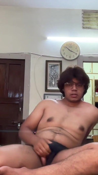 Horny Desi Twink Bitch Loses Control at Home