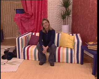YOUR FIRST PORN: Sympathetic Patrizia Shaves Her Pussy Smooth