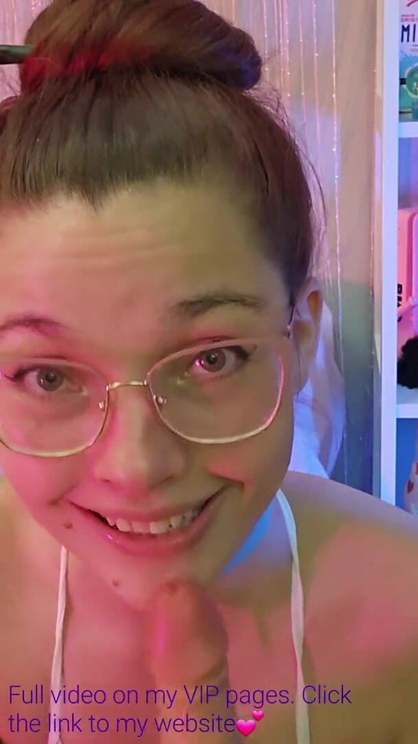 JOI Cum Countdown with Ahegao Cosplay (Petite sub kitten)