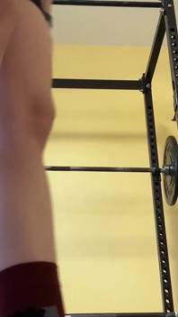 Butt Clenching Leg Day Squats and Deadlifts Powerlifting Barbell Workout