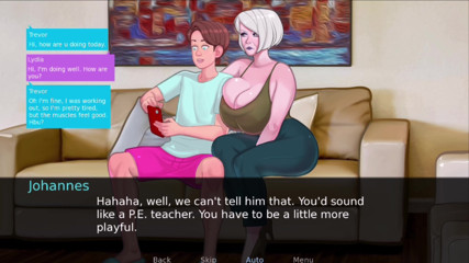 Johannes Gaming: Sex note # 6: Lisa lasciala aiutare a fare yoga
