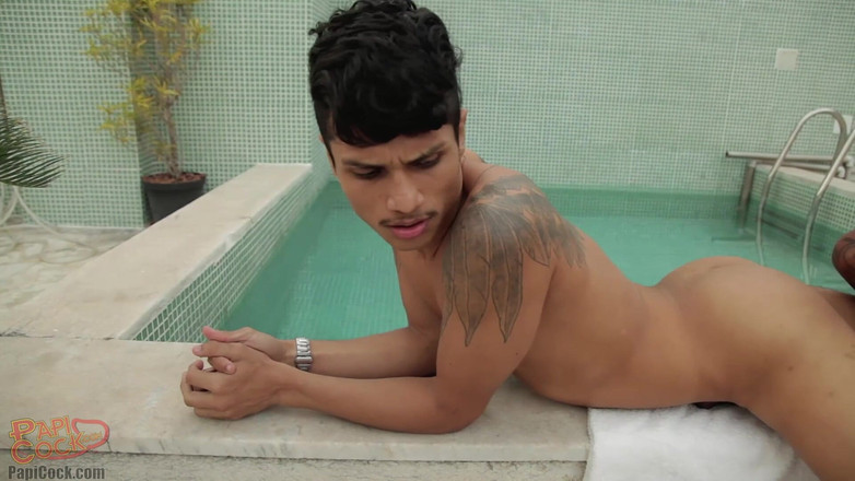 Papi Cock: Kaue Dantas + Luan Santos - Papi à beira da piscina