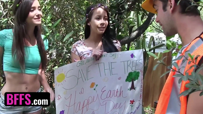 BFFS: BFFS - Three Beautiful Teens End Up Their Save The Earth...