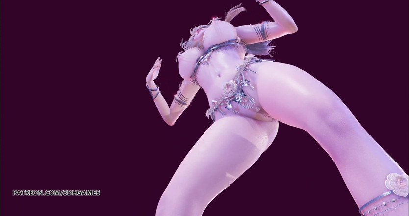 3D-Hentai Games: Anitta - Paradinha Ahri Kda seksi menari kamera erotik
