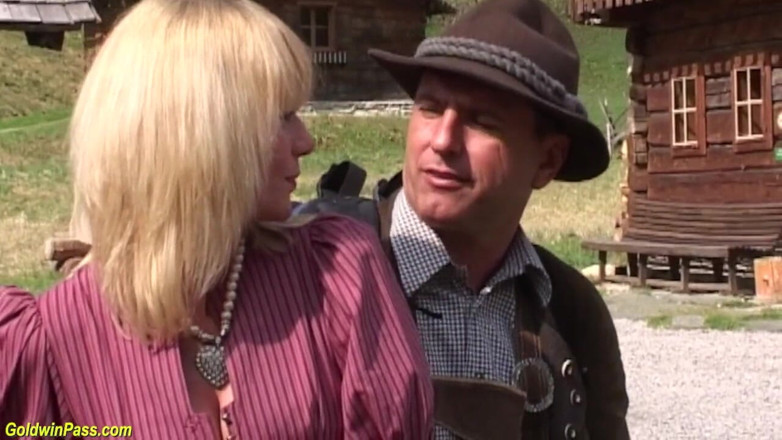 Goldwin pass: La milf tettona tedesca Heidi si fa scopare selvaggiamente in...