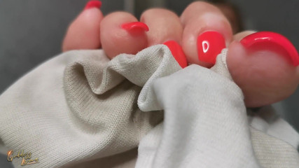 Goddess Lena: Stinky socks - you need them to cum