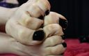 Rebecca Diamante Erotic Femdom: The Black and Mesmerizing Nail Polish by Rebecca Diamante