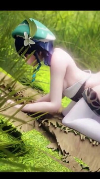 Venti Female Fucked by Hilichurl Gets Creampied in Genshin Impact Mondstadt Sex Porn Doggystyle