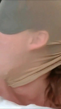 Skanky Catburglar Turned Into a Mouth Stuffed Bondage Slave (full)