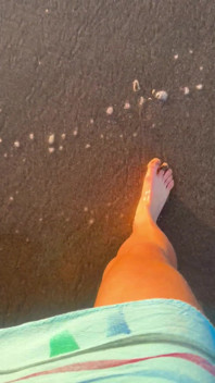 Walking on the Beach