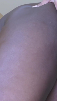Mañana interracial anal rapidito con final de preñada